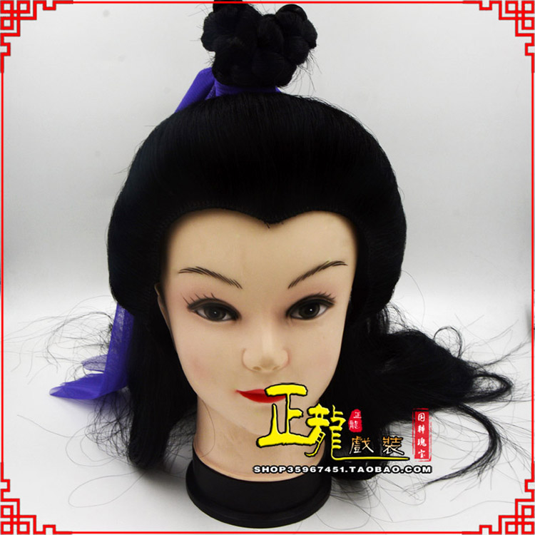 佛山小生头套董永头套古装假发青年头套