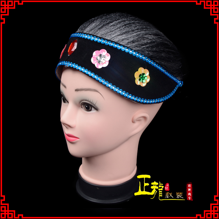 佛山老旦媒婆穷老太婆假发套 老旦头套
